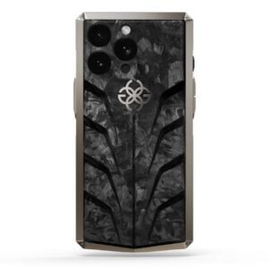 Golden Concept iPhone Case / RSC15 - Titanium Silver for iPhone Case 15 PRO MAX -IC-15PM-RSC-TTG-BK