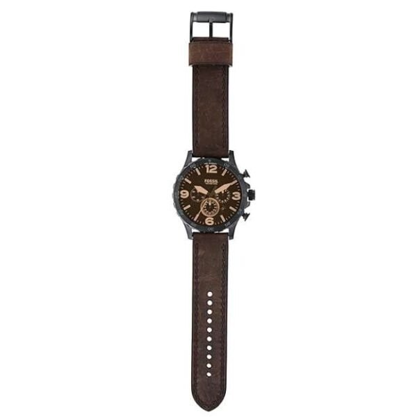 Fossil Round Black Men Watch Jr1487
