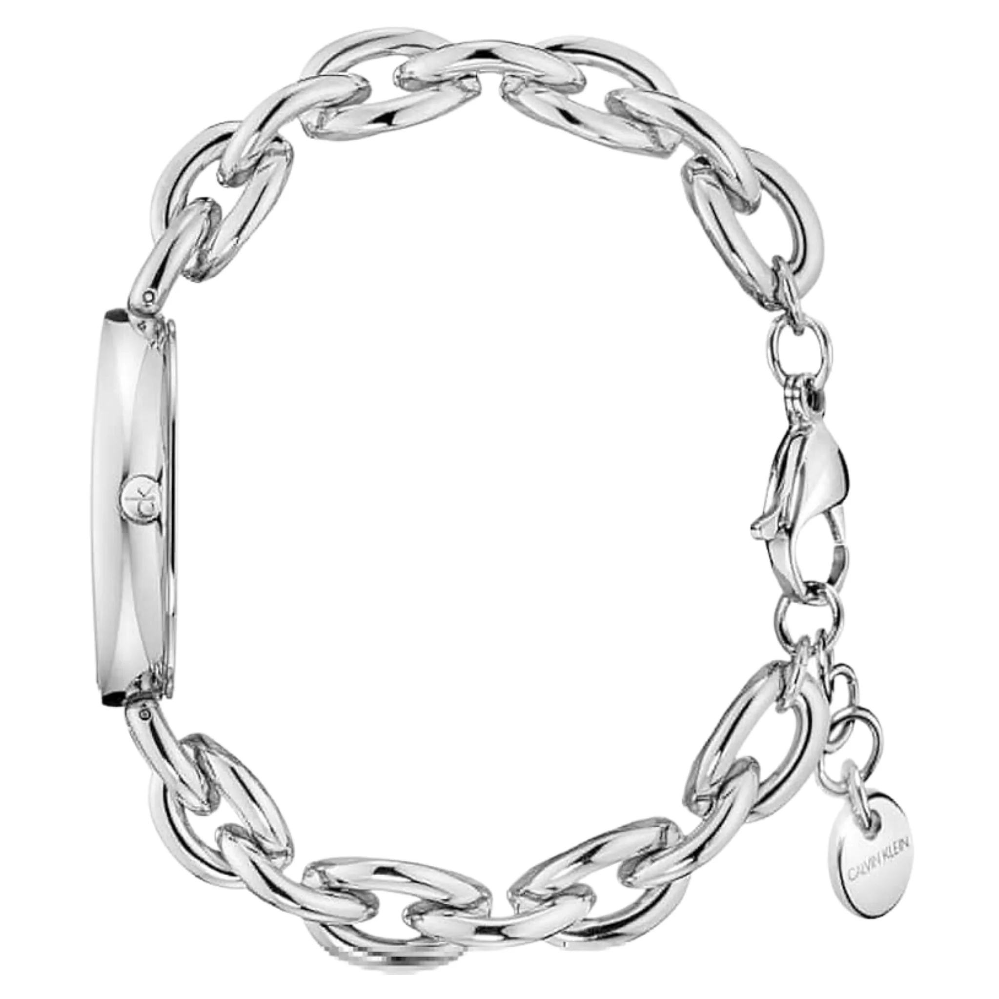 Calvin Klein Statement Quartz Silver Dial Ladies Watch K9Y23126