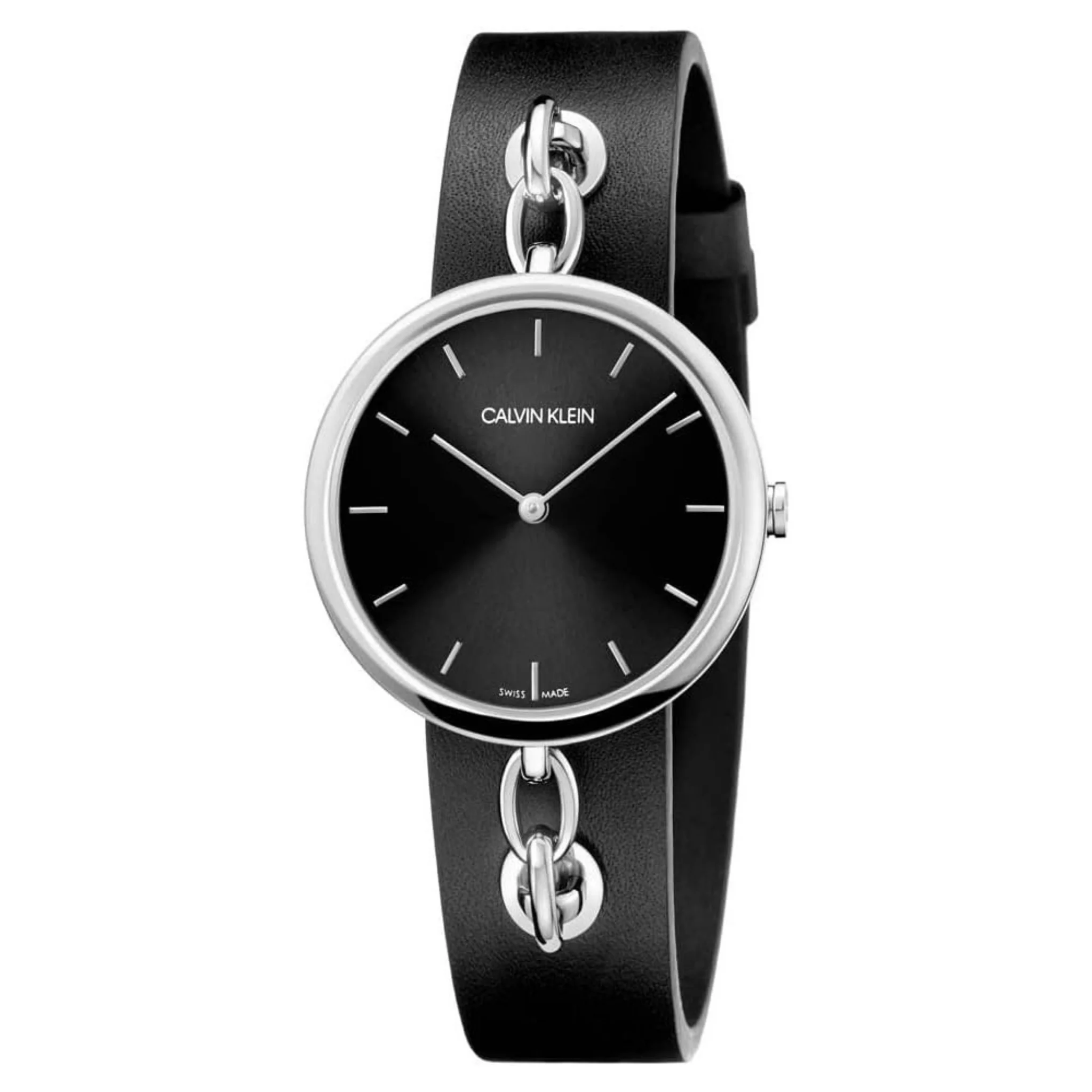 Calvin Klein Quartz Black Dial Ladies Watch KBM231C1