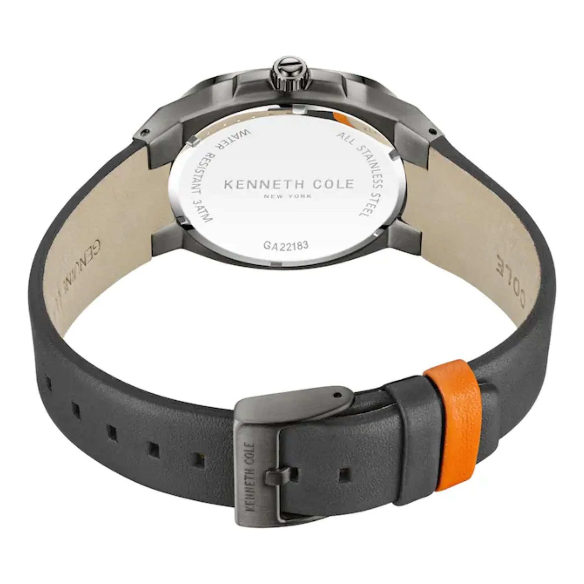 Kenneth Cole Men Round Watch - KCWGA2218301MN