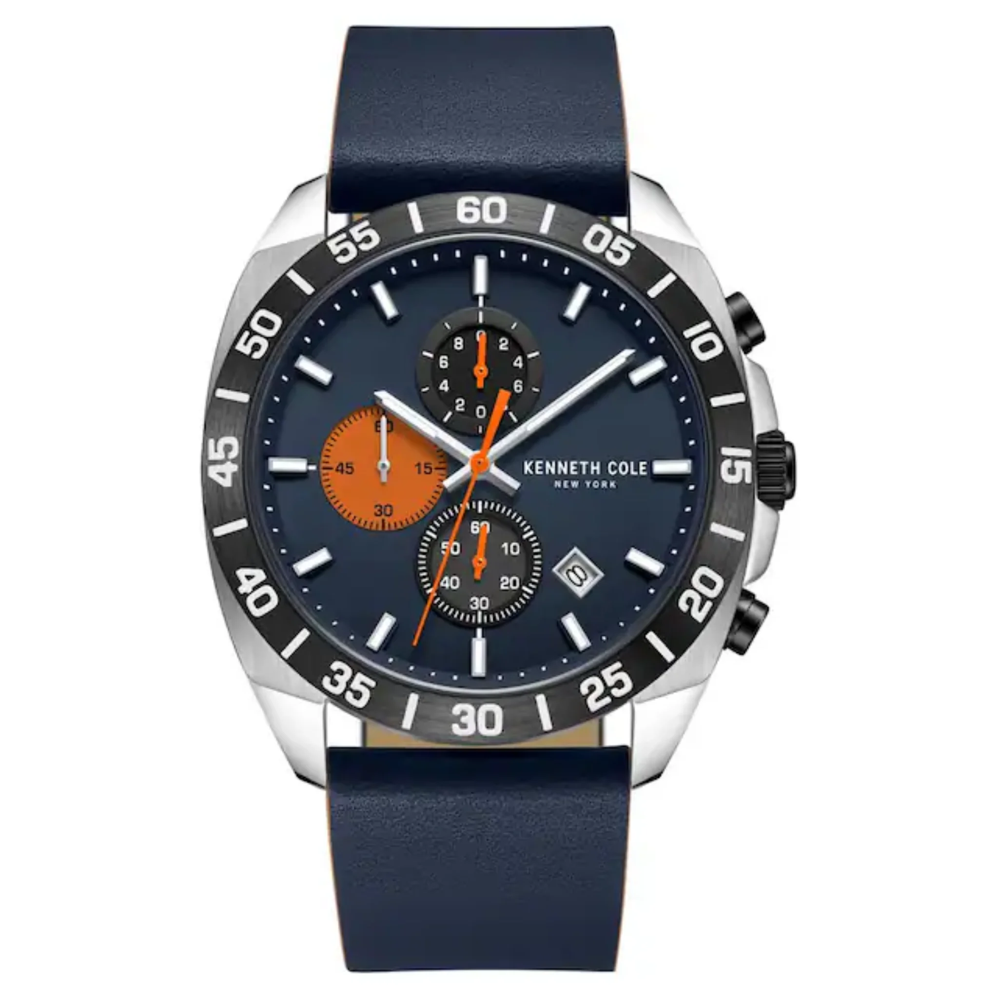 Kenneth Cole Men Round Watch - KCWGC0016101MN