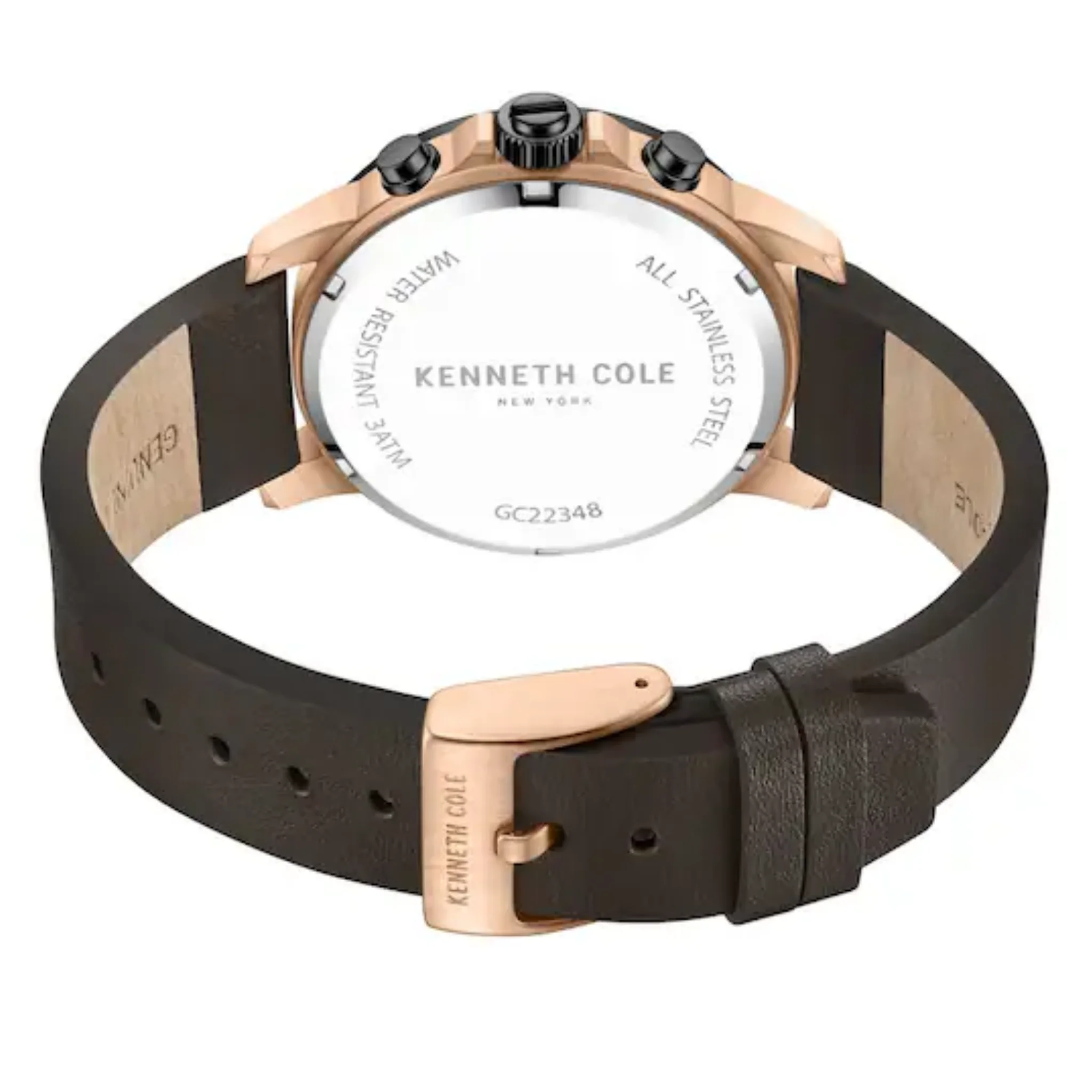 Kenneth Cole Men Round Watch - KCWGC2234804MN