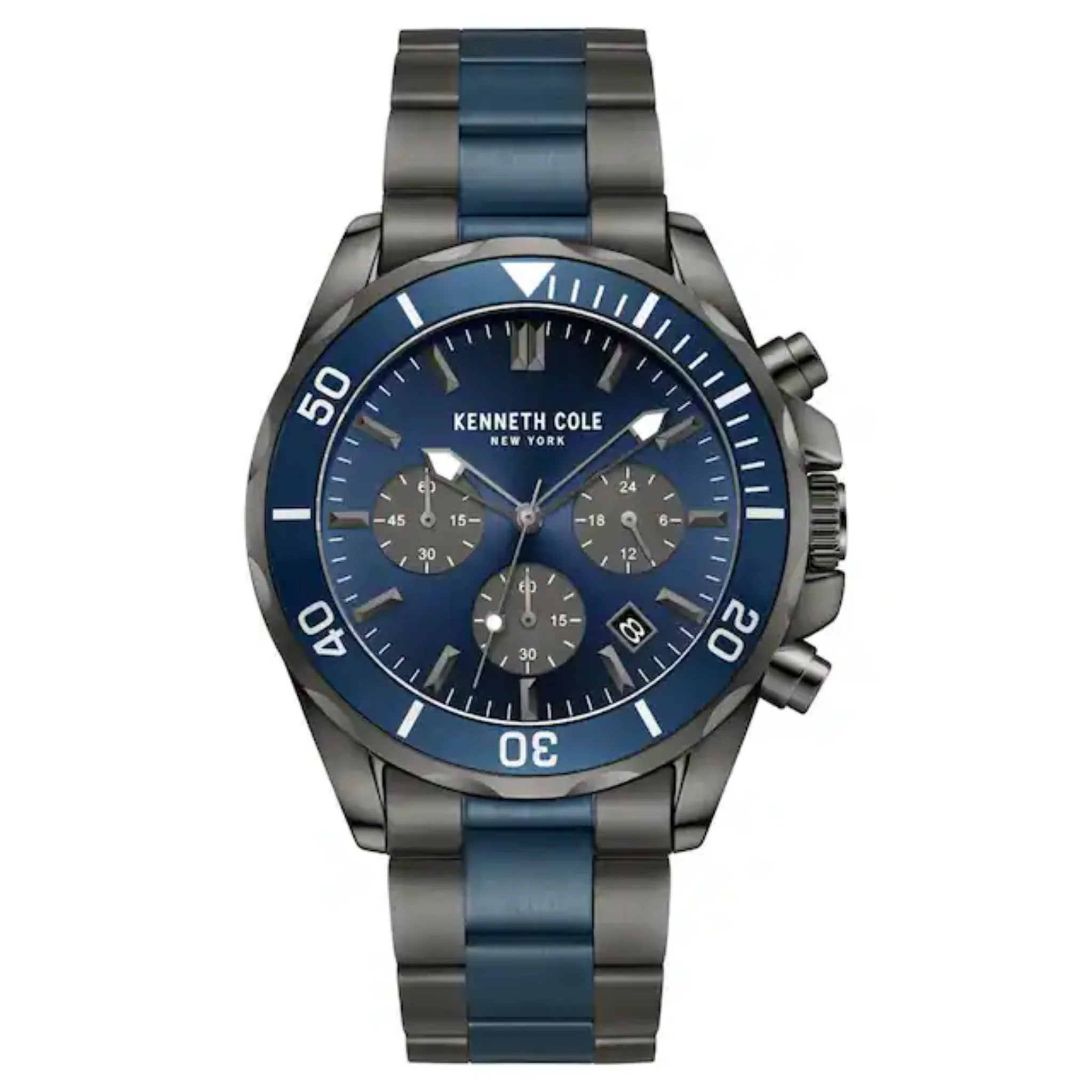 Kenneth Cole Men Round Watch - KCWGI0027104MN