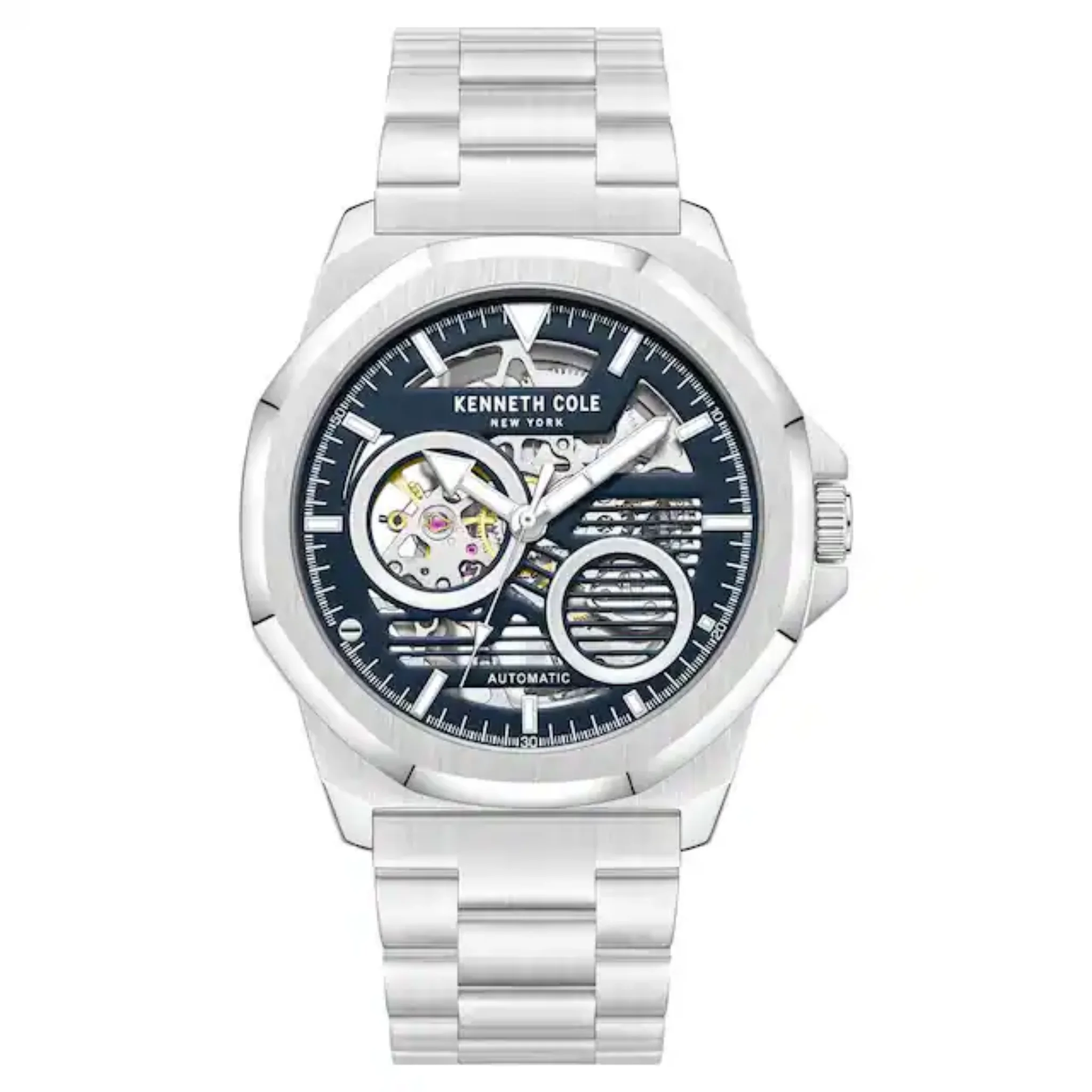 Kenneth Cole Men Round Watch - KCWGL0013602MN
