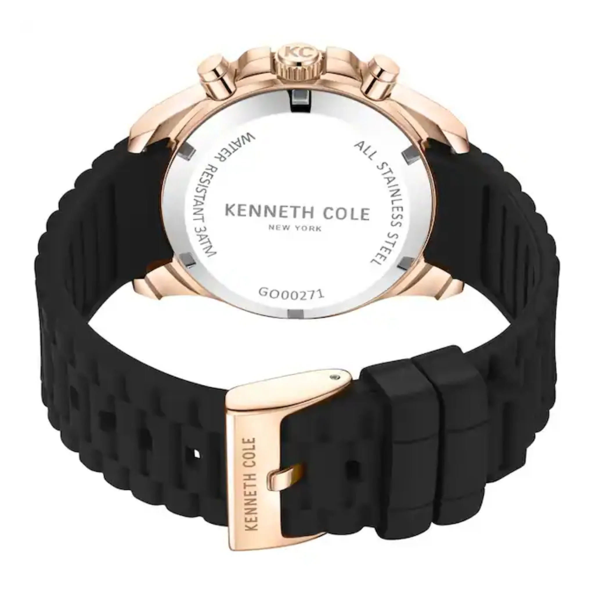 Kenneth Cole Men Round Watch - KCWGO0027103MN