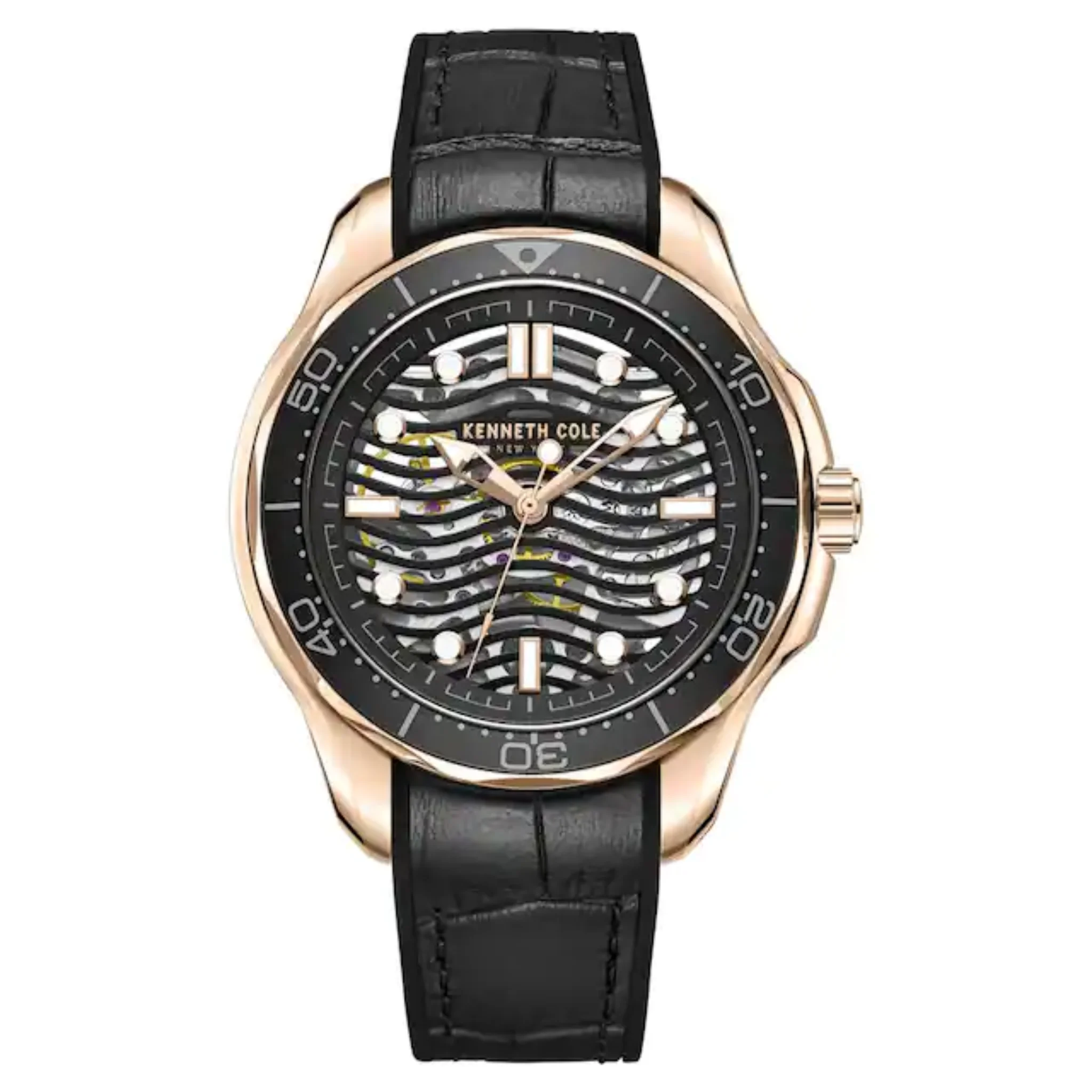 Kenneth Cole Men Round Watch - KCWGR2220901MN