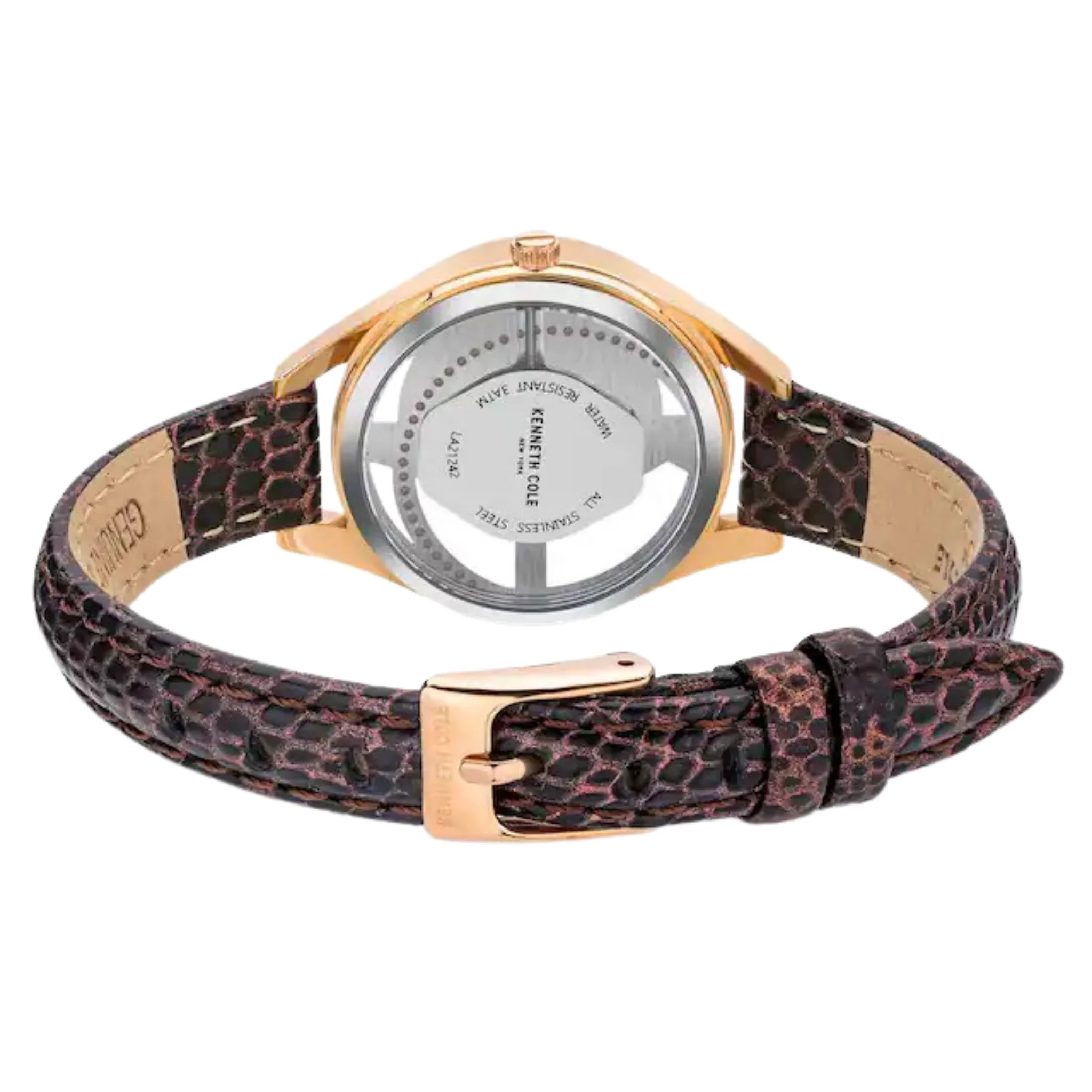 Kenneth Cole Women Round Watch - KCWLA2124202LD