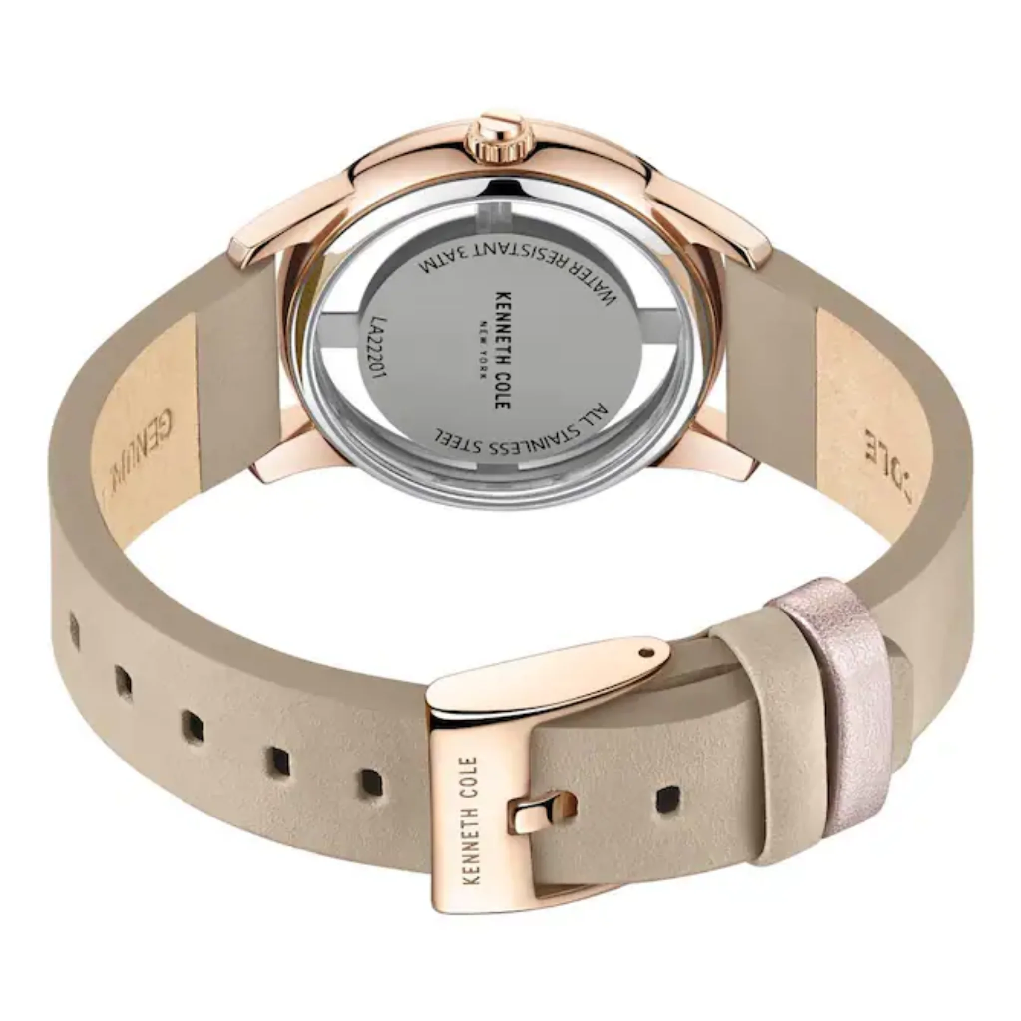 Kenneth Cole Women Round Watch - KCWLA2220103LD