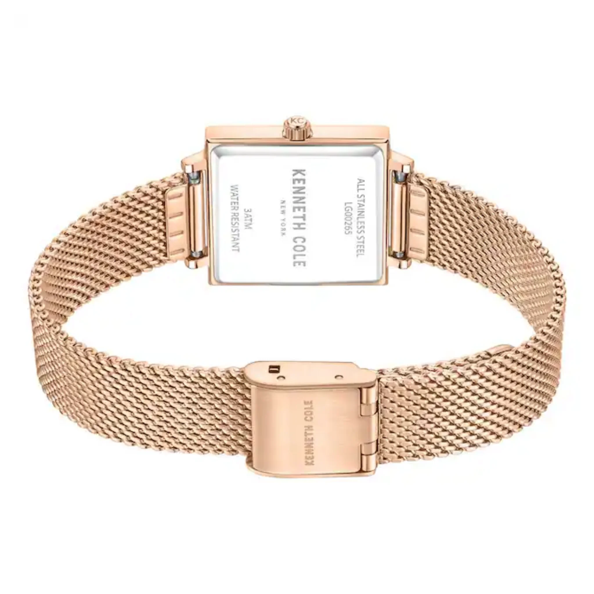 Kenneth Cole Women Square Watch - KCWLG0026503LD