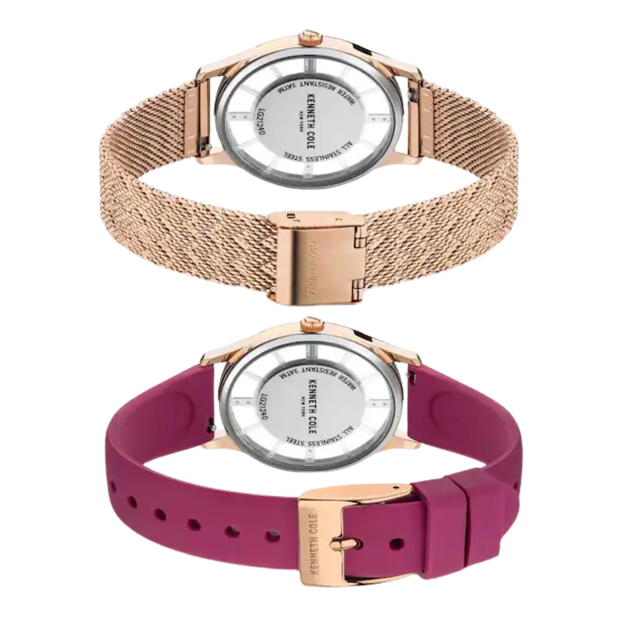 Kenneth Cole Women Round Watch - KCWLG2124002LD