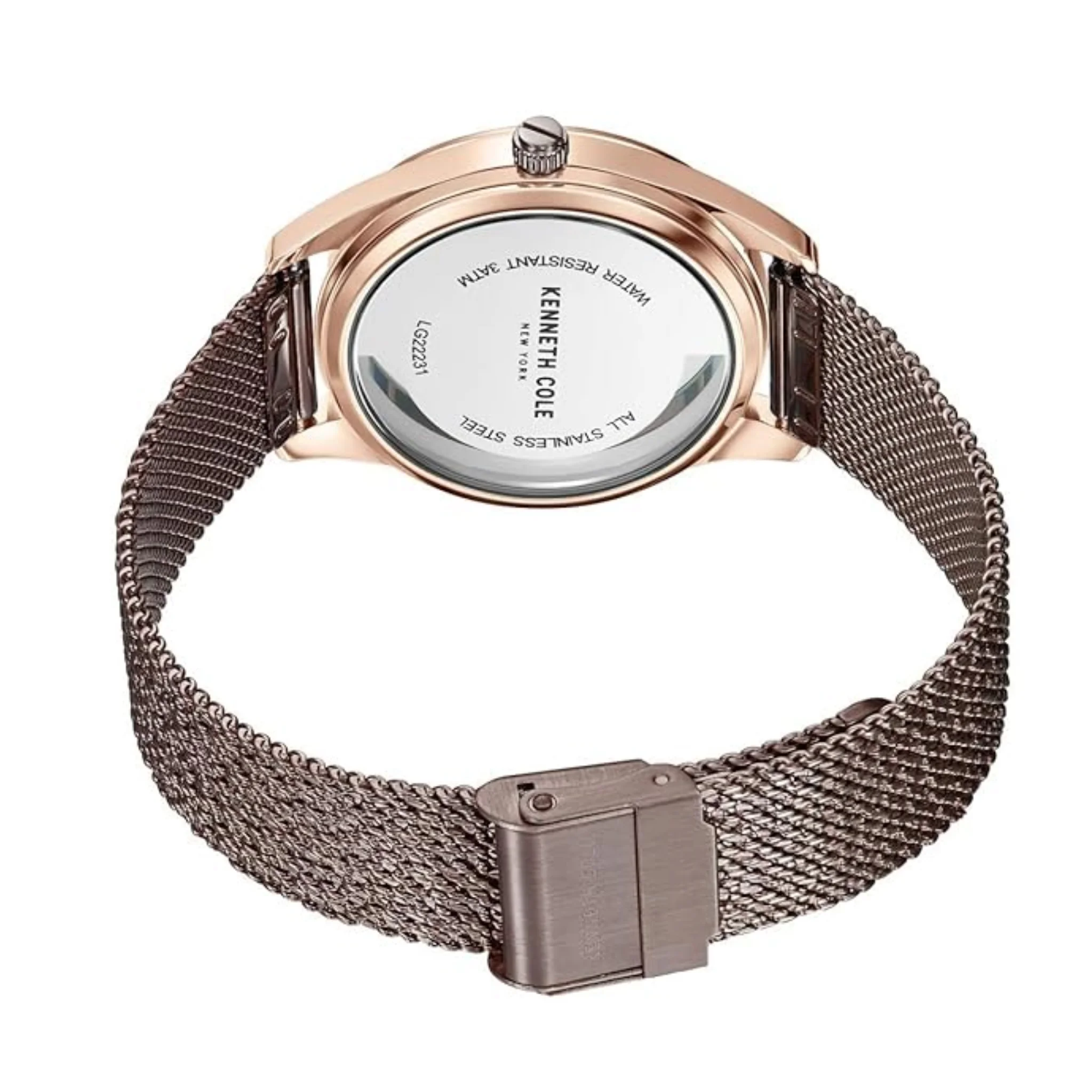 Kenneth Cole Women Round Watch - KCWLG2223102LD