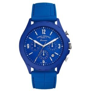 Fossil Round Blue Men Watch Le1098