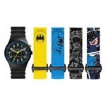 Fossil Round Black Men Watch Le1129Set