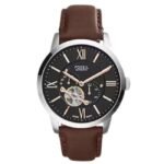 Fossil Round Black Men Watch Me3061
