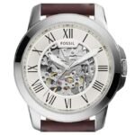 Fossil Round Beige Men Watch Me3099