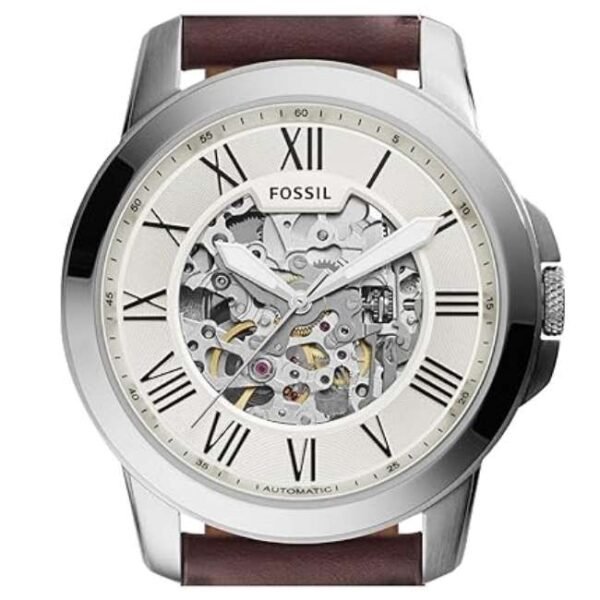 Fossil Round Beige Men Watch Me3099