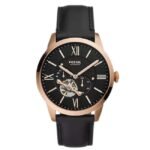 Fossil Round Black Men Watch Me3170