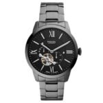 Fossil Round Black Men Watch Me3172