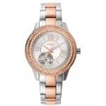 Fossil Round Silver Women Watch Me3214