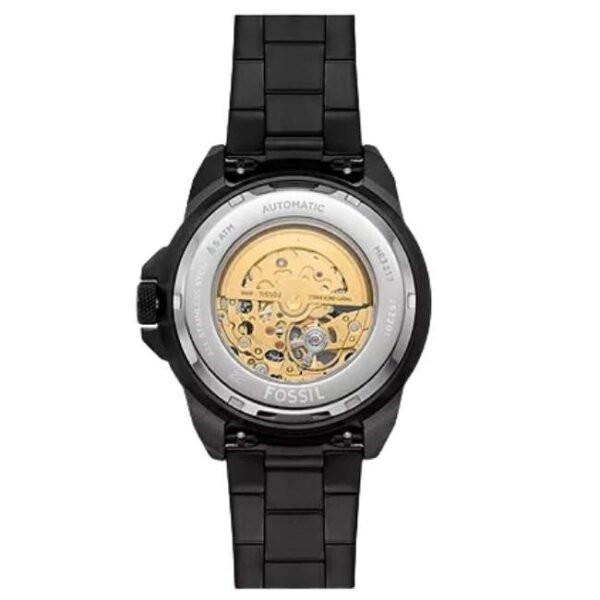 Fossil Round Black Men Watch Me3217