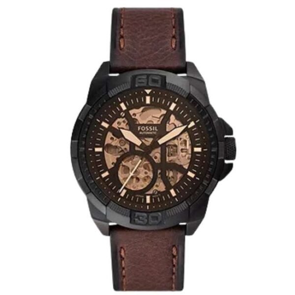 Fossil Round Black Men Watch Me3219
