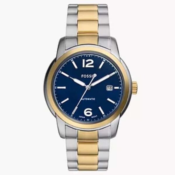Fossil Round Blue Men Watch Me3230