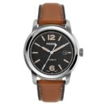 Fossil Round Black Men Watch Me3233