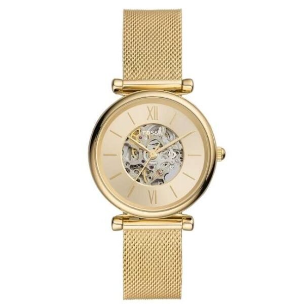 Fossil Round Gold Women Watch Me3250