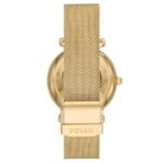 Fossil Round Gold Women Watch Me3250