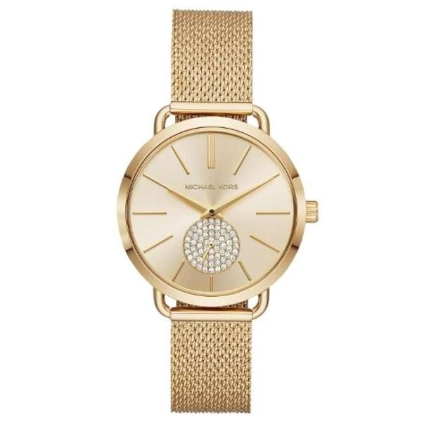 Michael Kors Round Gold Women Watch Mk3844