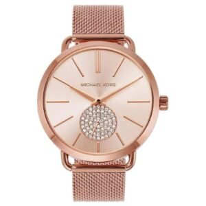 Michael Kors Round Rose Gold Women Watch Mk3845