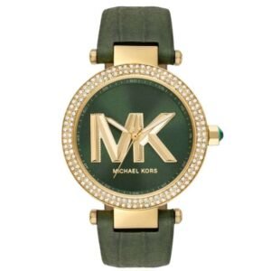 Michael Kors Round Gold, Green Women Watch Mk4724