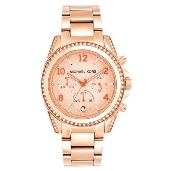 Michael Kors Round Rose Gold Women Watch Mk5263