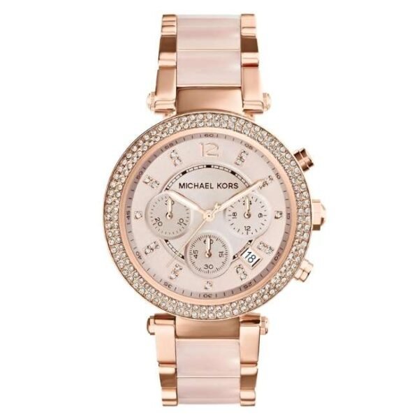 Michael Kors Round Rose Gold Women Watch Mk5896