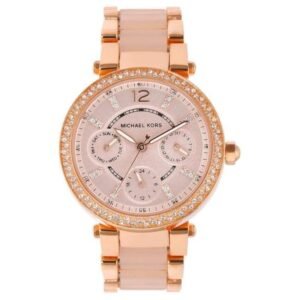 Michael Kors Round Rose Gold Women Watch Mk6110