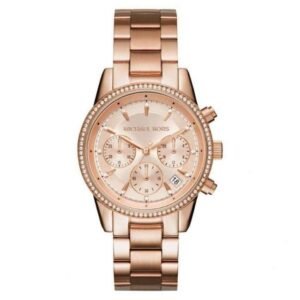 Michael Kors Round Rose Gold Women Watch Mk6357