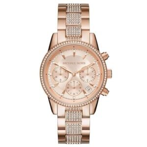 Michael Kors Round Rose Gold Women Watch Mk6485
