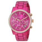 Michael Kors Round Pink Women Watch Mk6718