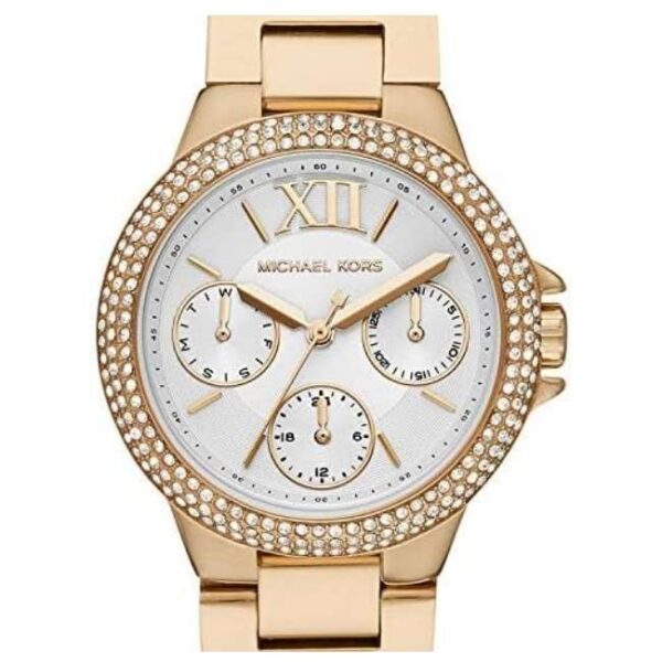Michael Kors Round White Women Watch Mk6844