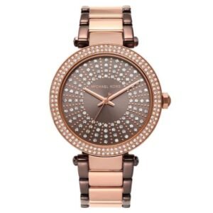 Michael Kors Round Brown Women Watch Mk6910