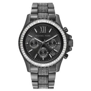 Michael Kors Round Black Women Watch Mk6974