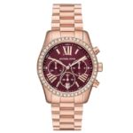 Michael Kors Round Red Women Watch Mk7275