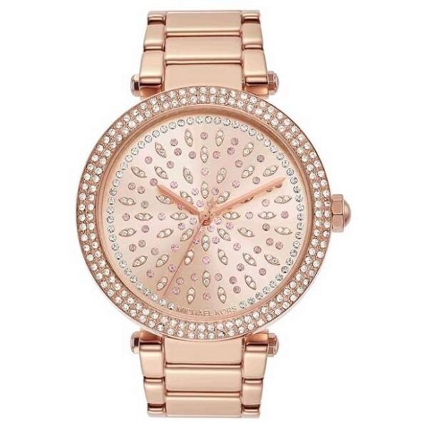 Michael Kors Round Rose Gold Women Watch Mk7286