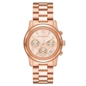Michael Kors Round Rose Gold Women Watch Mk7324