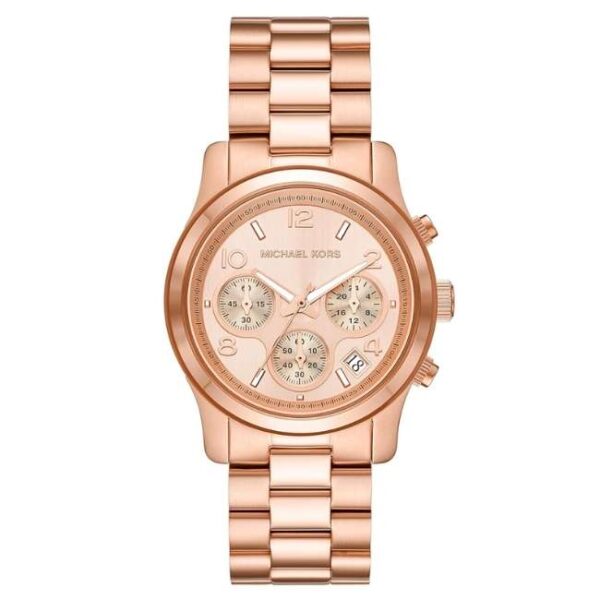 Michael Kors Round Rose Gold Women Watch Mk7324