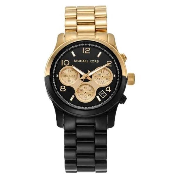 Michael Kors Round Black Women Watch Mk7328