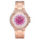 Michael Kors Round Pink Women Watch Mk7340