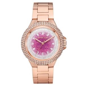 Michael Kors Round Pink Women Watch Mk7340