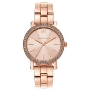 Michael Kors Round Rose Gold Women Watch Mk7346